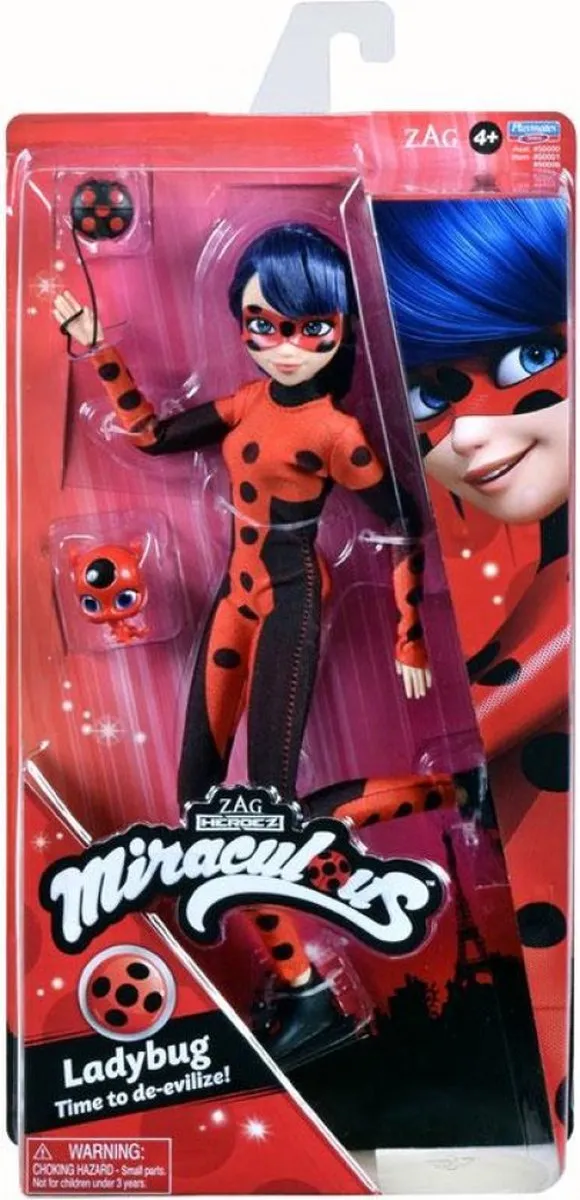 Bandai Namco Miraculous Ladybug MLB Fashion Doll 26cm - Veelkleurig