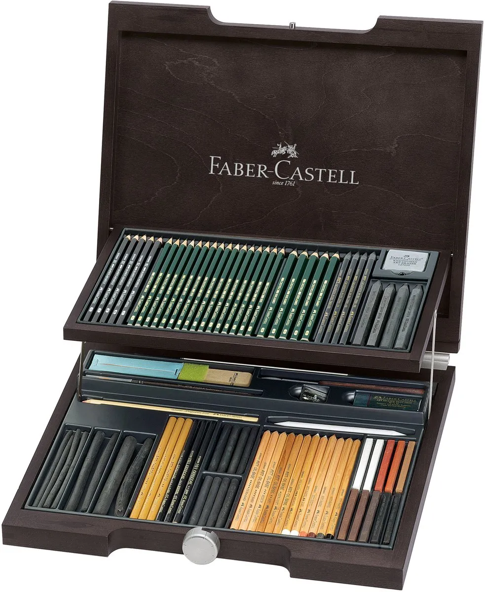 Faber-Castell Pitt Monochromos Artist Set 86-delig
