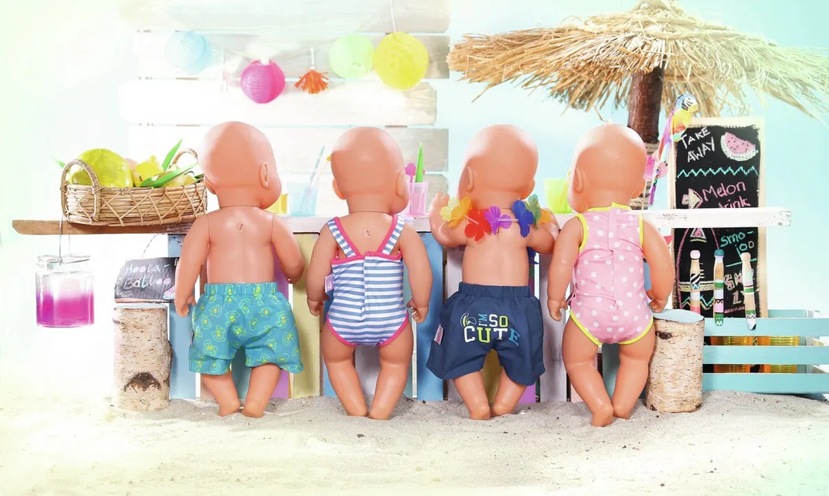 Baby Born Swimshorts Collection 825457 - Blauw