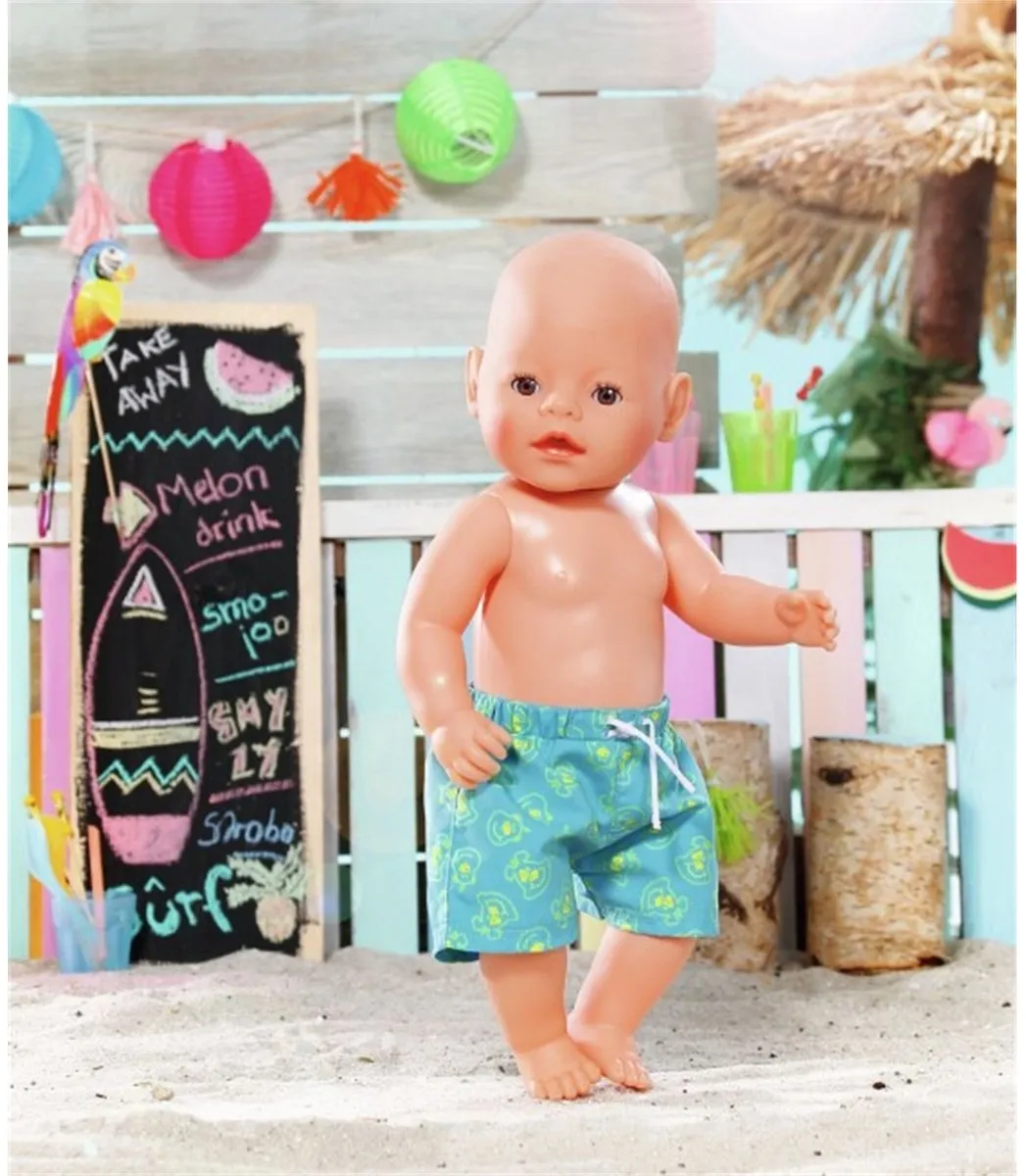 Baby Born Swimshorts Collection 825457 - Blauw