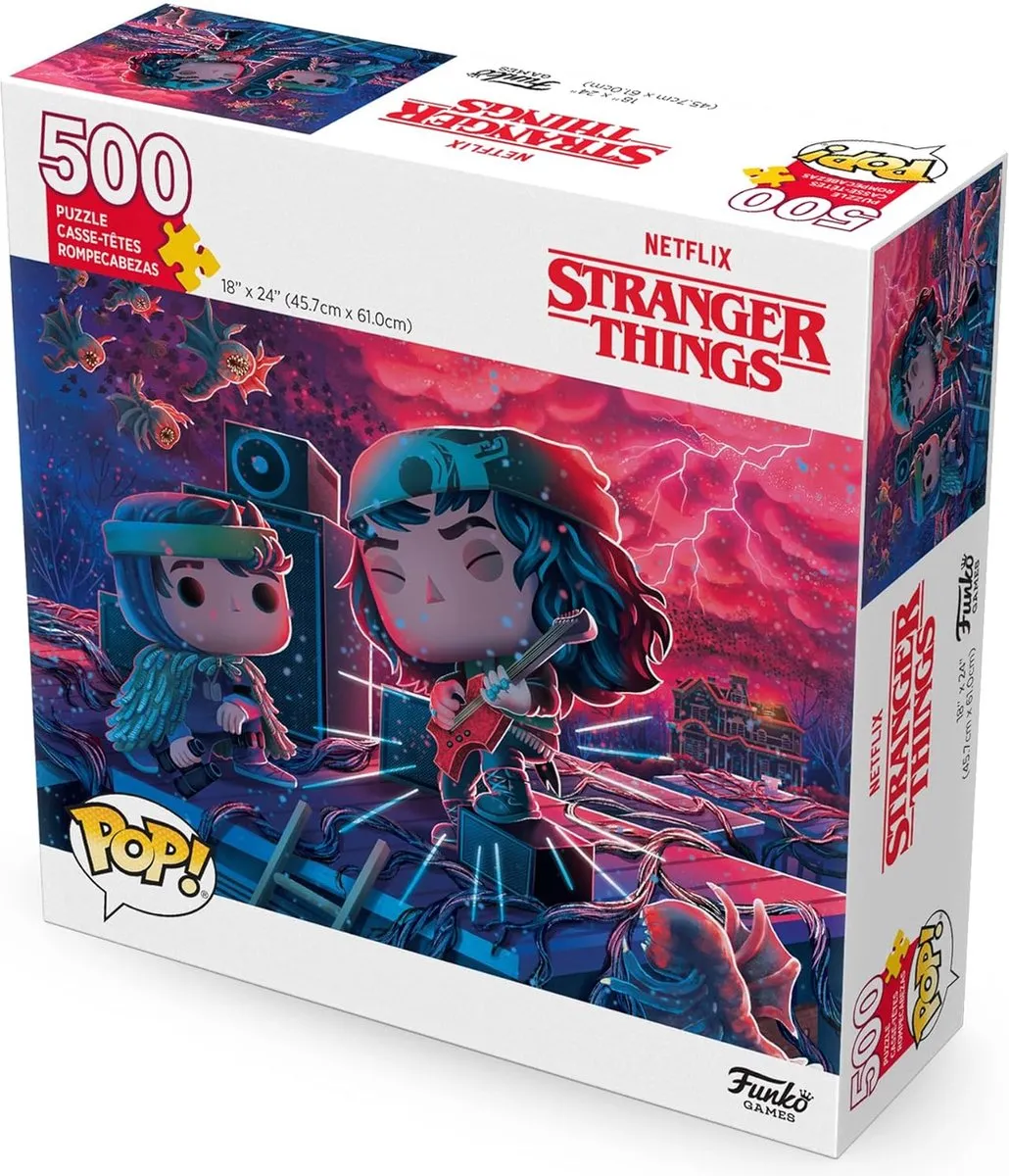 Funko Stranger Things Eddie met Gitaar Puzzle 74898 - Veelkleurig