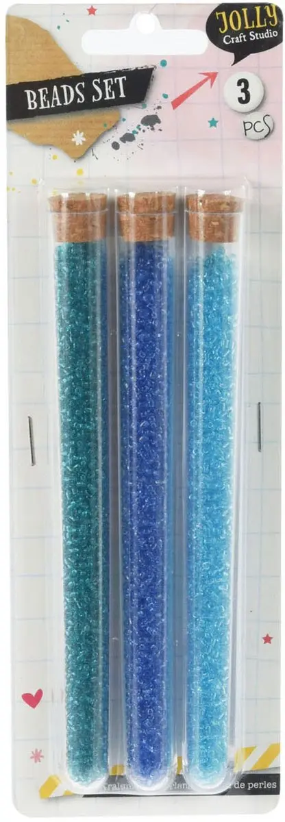 Kralen Set van 3 Tubes