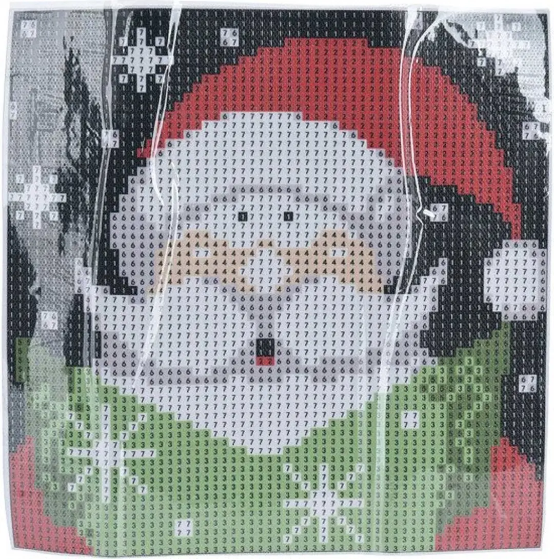 Koopman Diamond Painting Kerstset - Multicolor - 3 Stuks - afbeelding 6 van 6