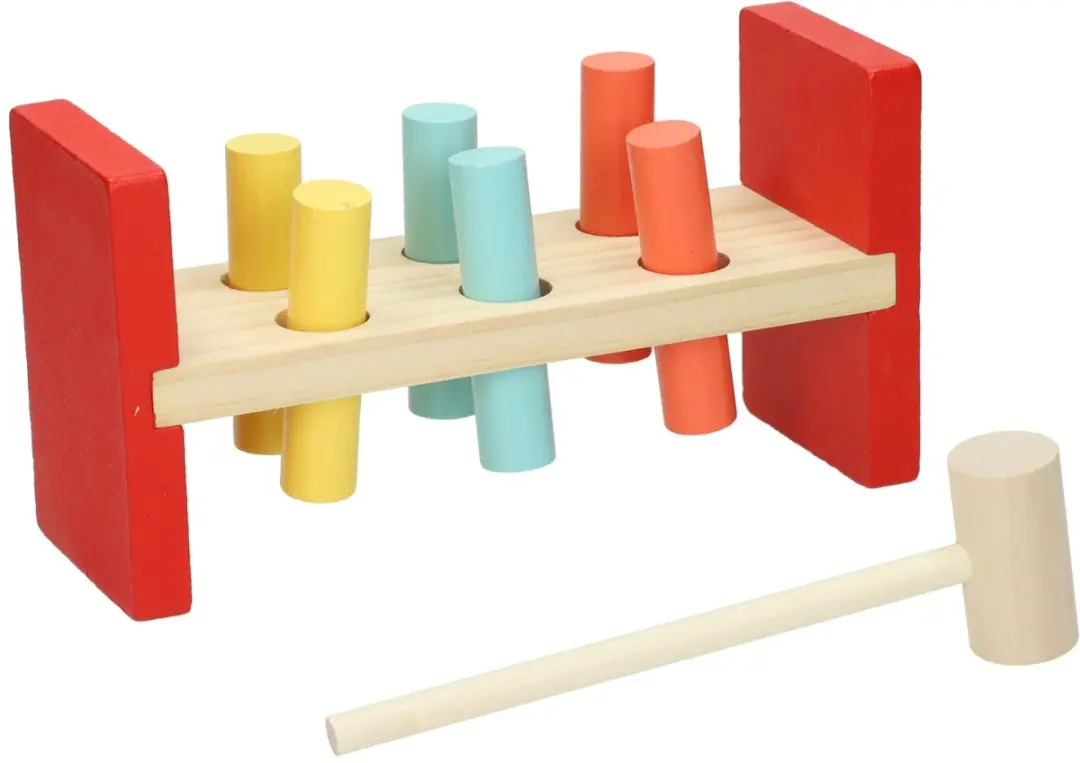 Houten Hamerbank met Hamer