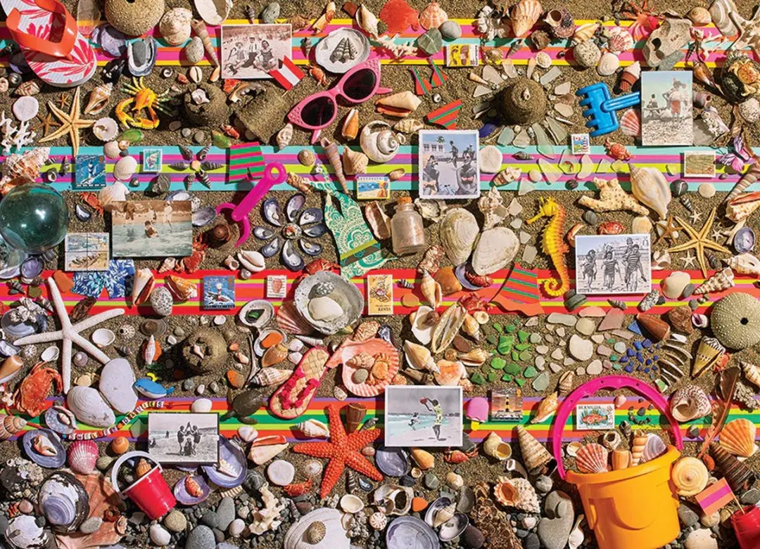 Cobble Hill Puzzel 1000 Stuks - Aan Zee - Meerkleurig - afbeelding 3 van 5