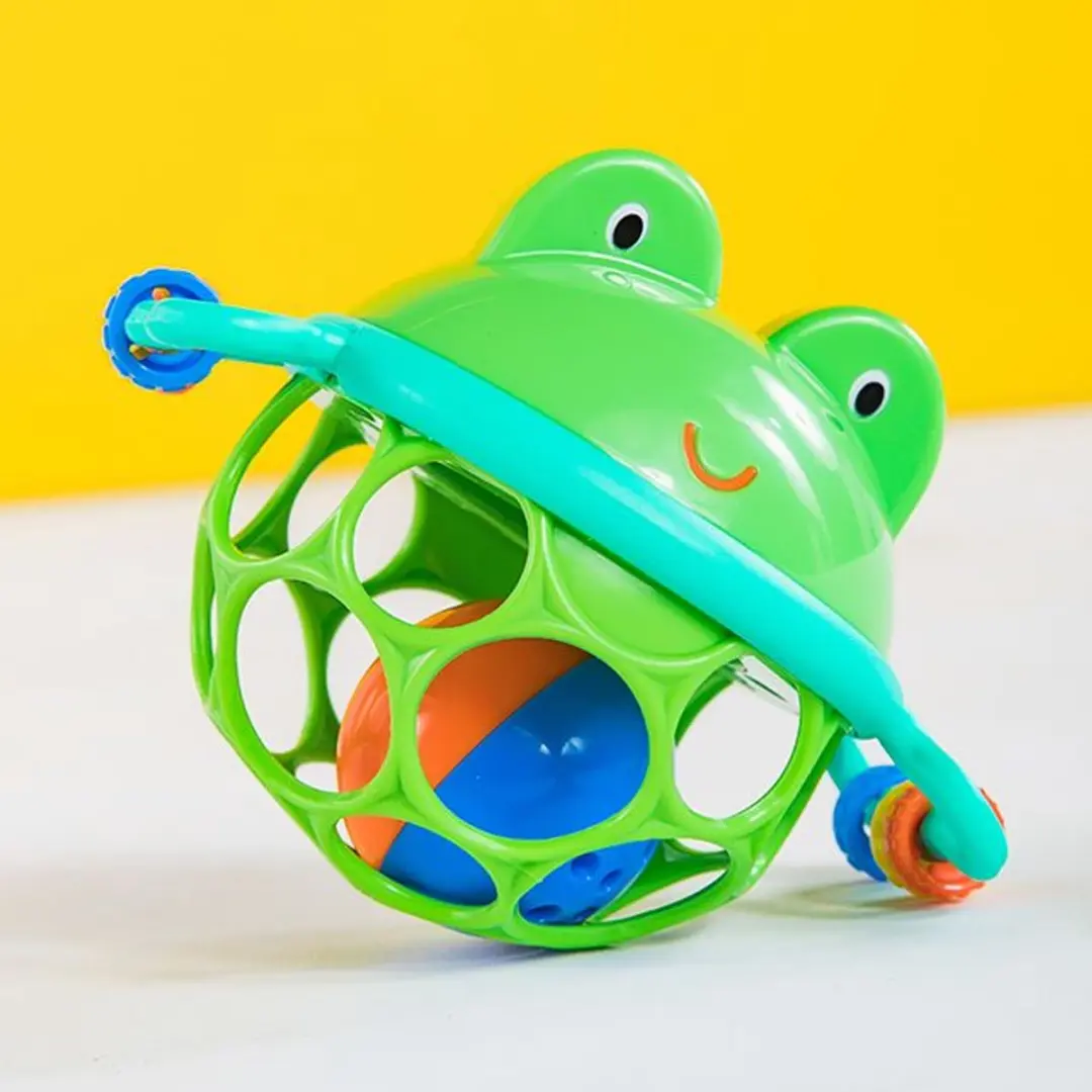 Oball Baby Rammelaar Jingle & Shake - Groen - 6 Stuks