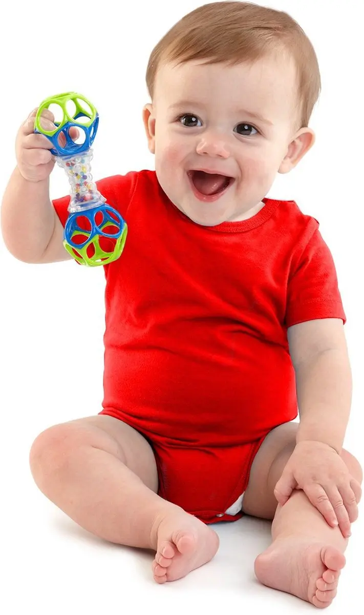 Oball Baby Rammelaar Shaker - 6 Stuks - Groen