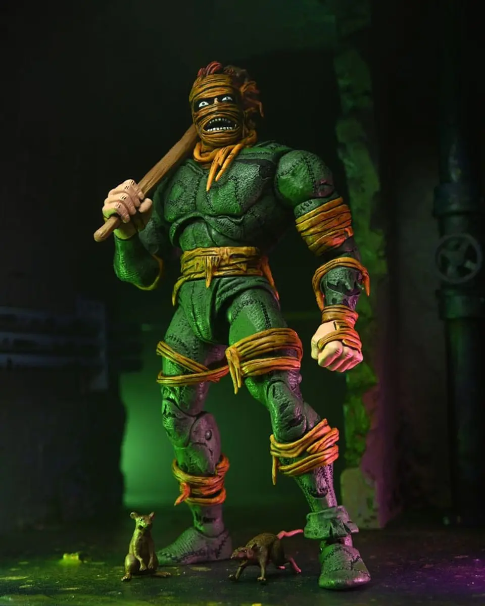 Neca Teenage Mutant Ninja Turtles Rat King Action Figuur 18cm - NECA54371-01 - Multi - afbeelding 4 van 6