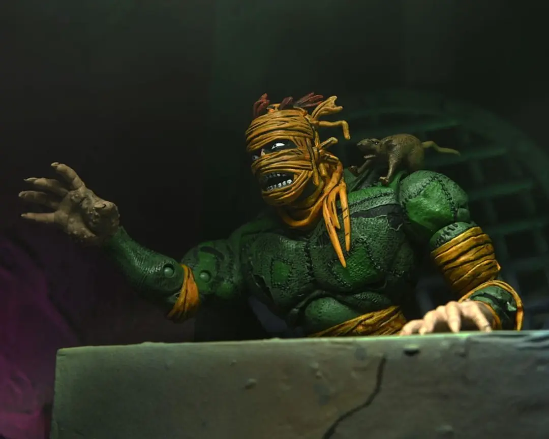 Neca Teenage Mutant Ninja Turtles Rat King Action Figuur 18cm - NECA54371-01 - Multi - afbeelding 5 van 6