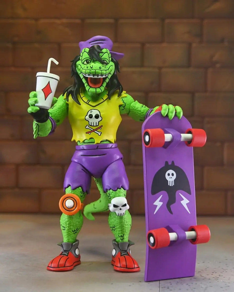 NECA Teenage Mutant Ninja Turtles (Archie Comics) Action Figure Mondo Gecko 18 c