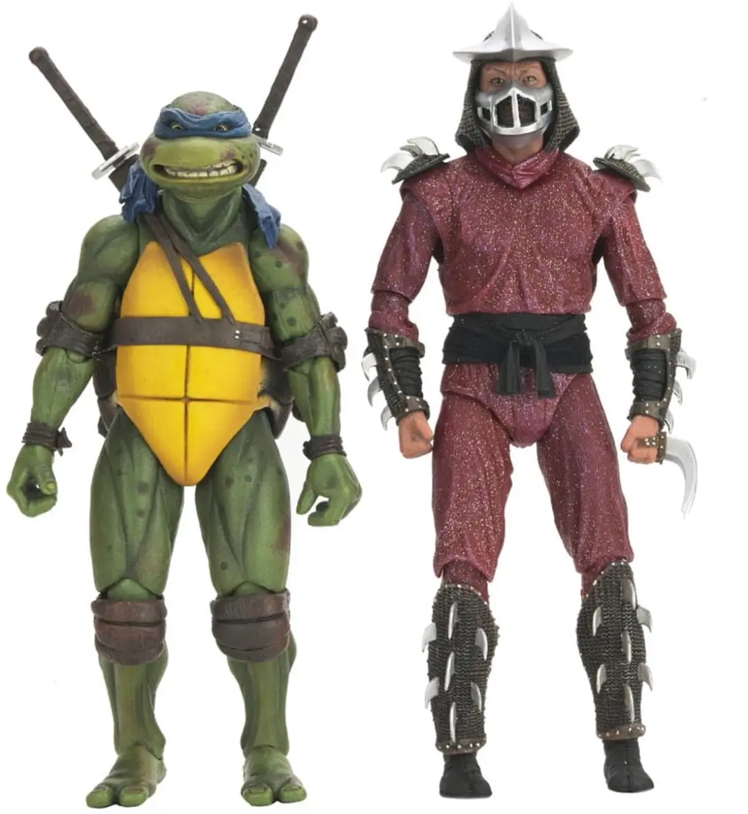 NECA Teenage Mutant Ninja Turtles (1990 Movie) Action Figure Roof Top Battle Shr