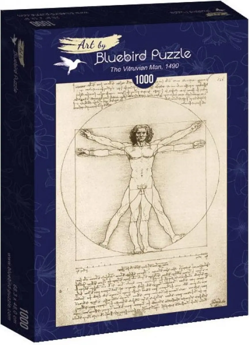 Bluebird Puzzle kunst puzzel Leonardo Da Vinci