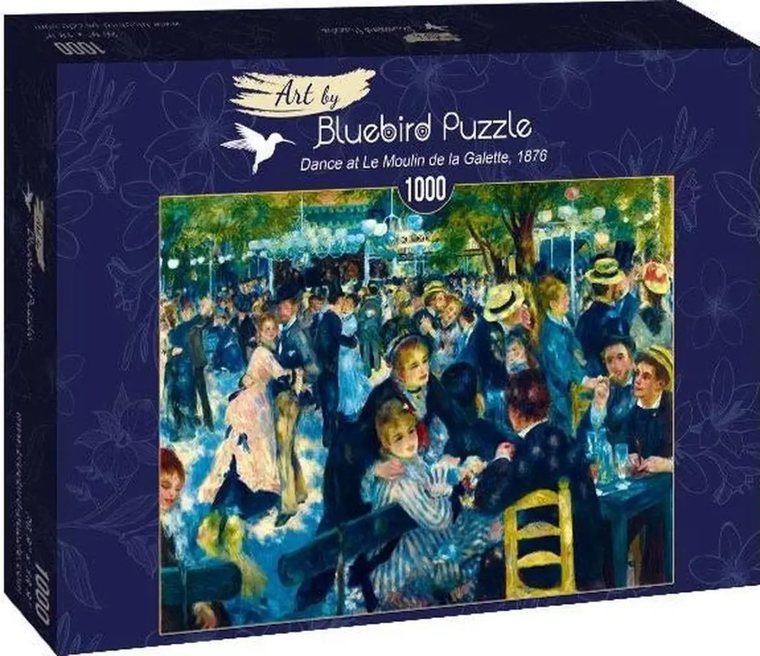 Bluebird Puzzle legpuzzel Renoir Dance at Le Moulin de la Galette 1000 stukjes.
