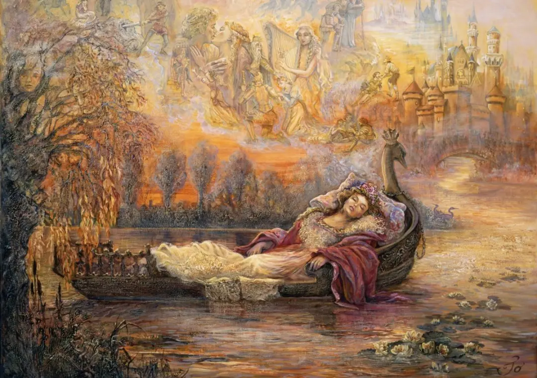 Josephine Wall Dreams of Camelot puzzel 1500
