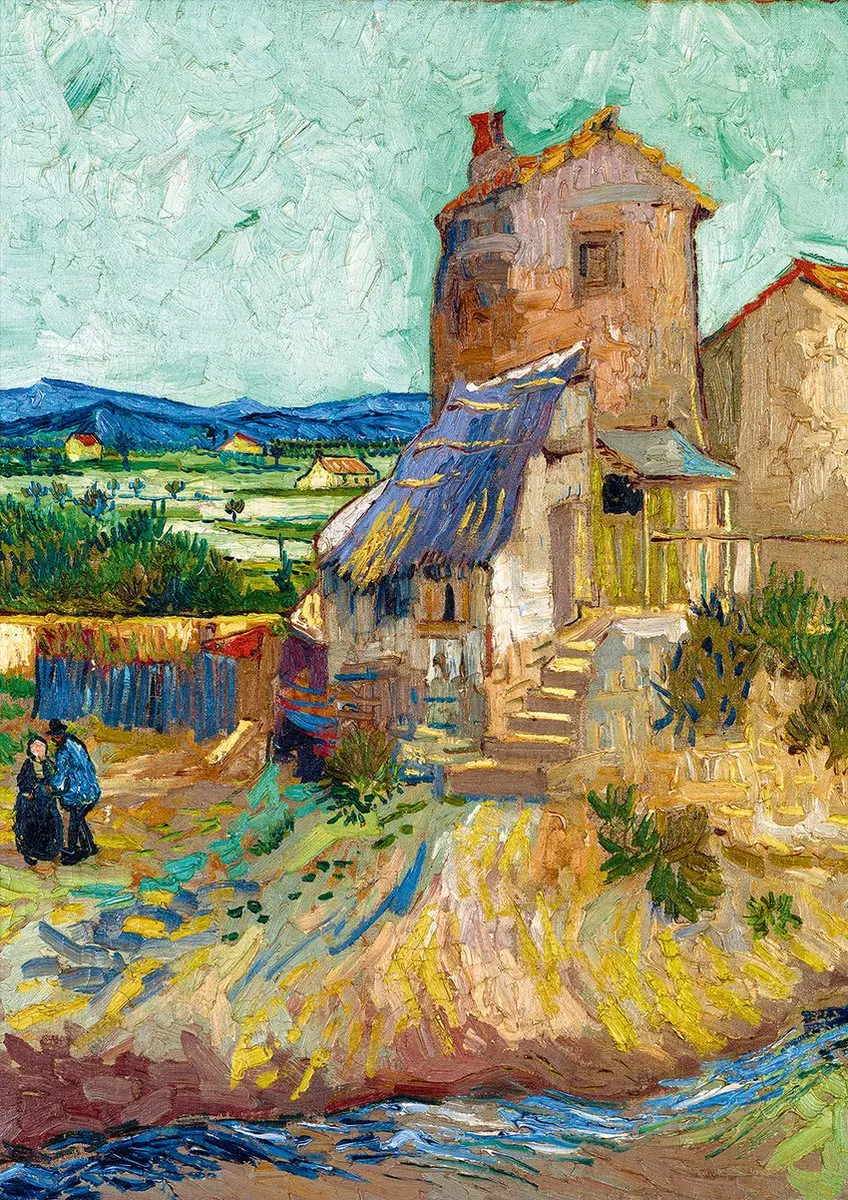 Bluebird Puzzle Vincent Van Gogh legpuzzel La Maison de La Crau 1000 stukjes.