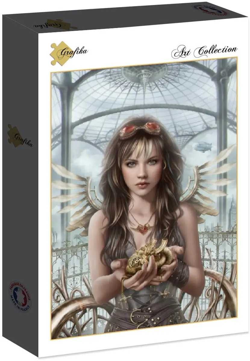 Grafika Steam Heart Puzzel 1000 Stuks - Meerkleurig