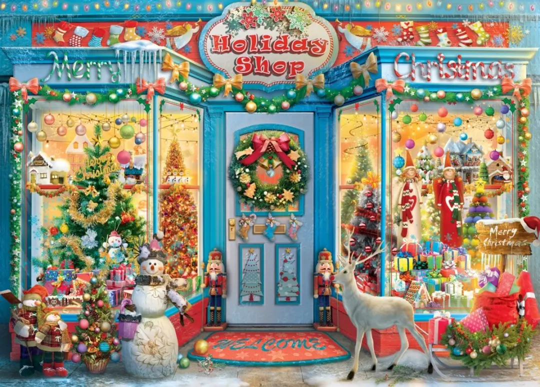 Bluebird Puzzle legpuzzel Holiday Shop