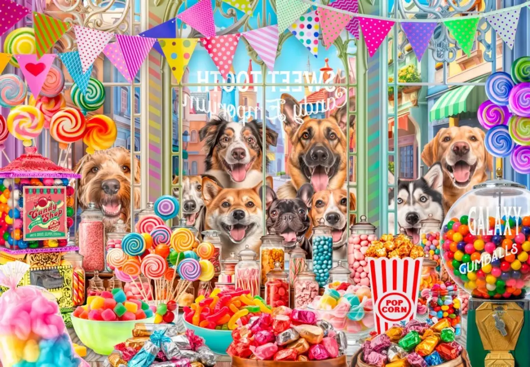 Bluebird Puzzle legpuzzel Sweet Tooth Candy