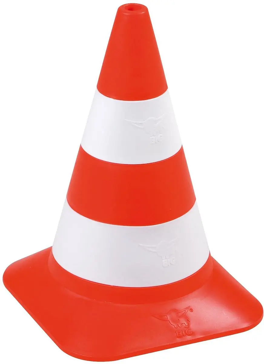 BIG Verkeerskegels 3+1 Meerkleurig - afbeelding 2 van 6