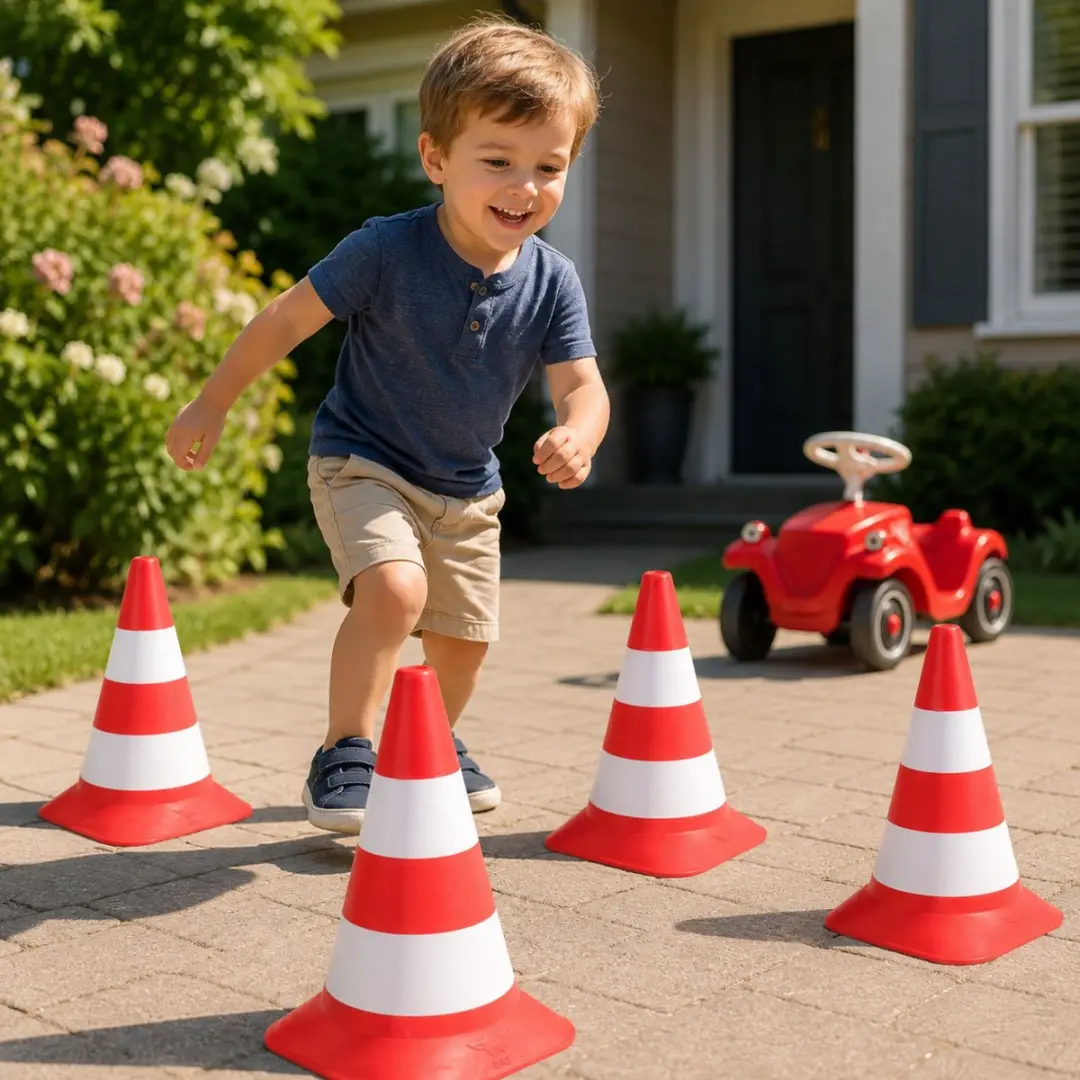 BIG Verkeerskegels 3+1 Meerkleurig - afbeelding 6 van 6