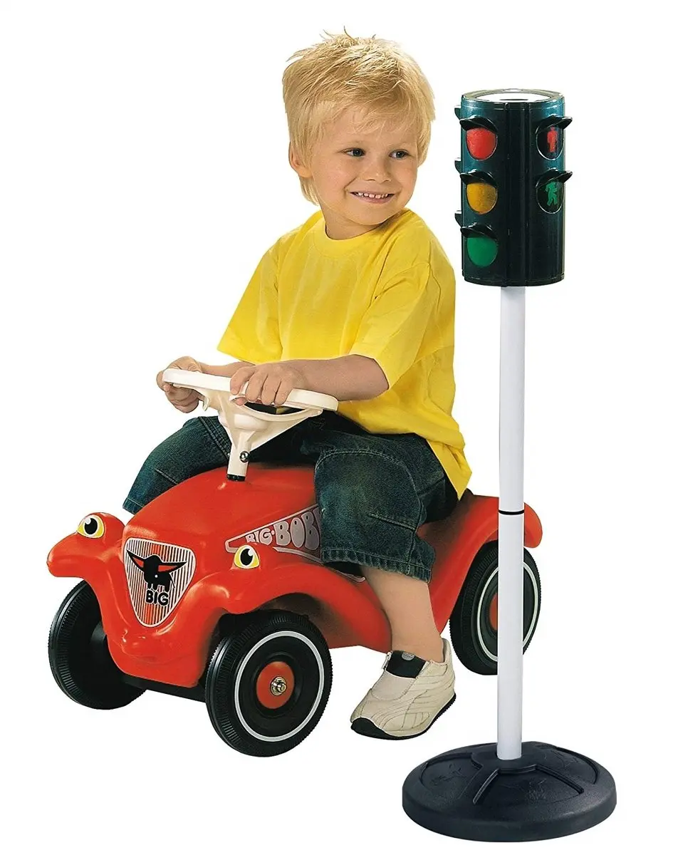 BIG Verkeerslicht - 71cm hoog - Automatische lichten - afbeelding 3 van 6