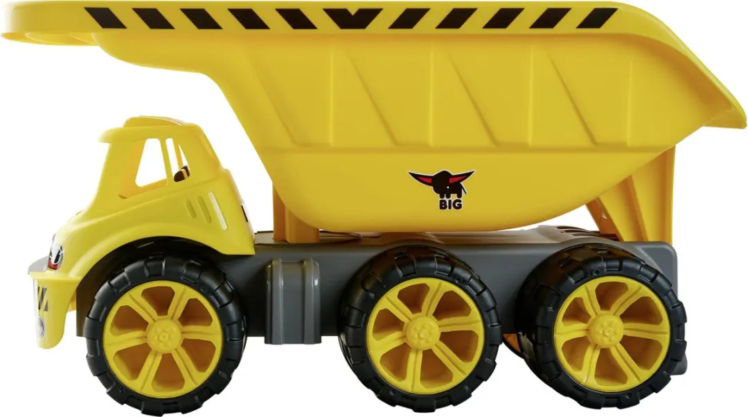 BIG Power Worker Mega Truck Kiepwagen 800054820 - Geel/Zwart