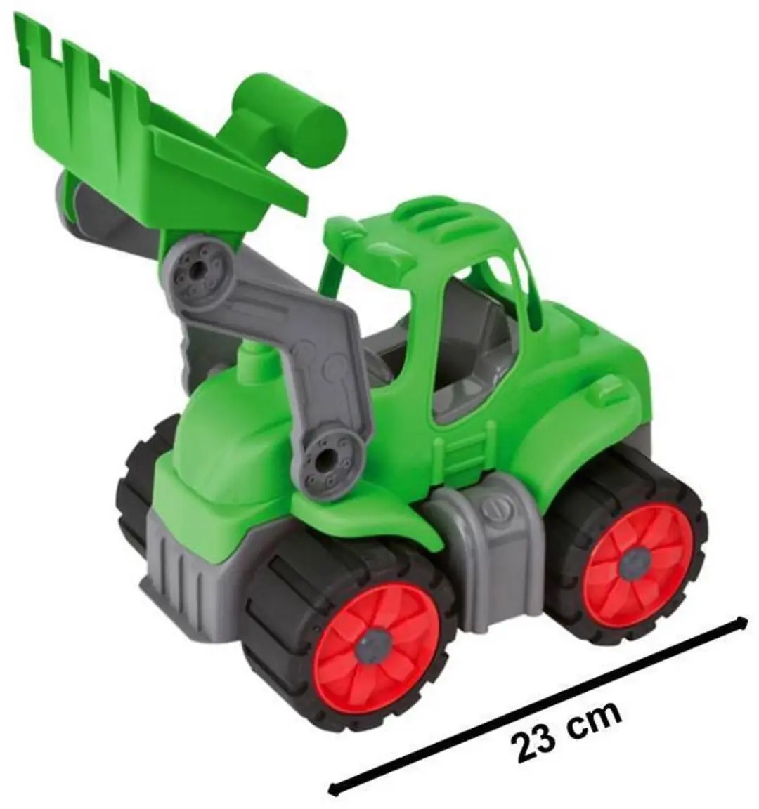 BIG Power Worker Mini Tractor 800055804 - Groen - afbeelding 3 van 6