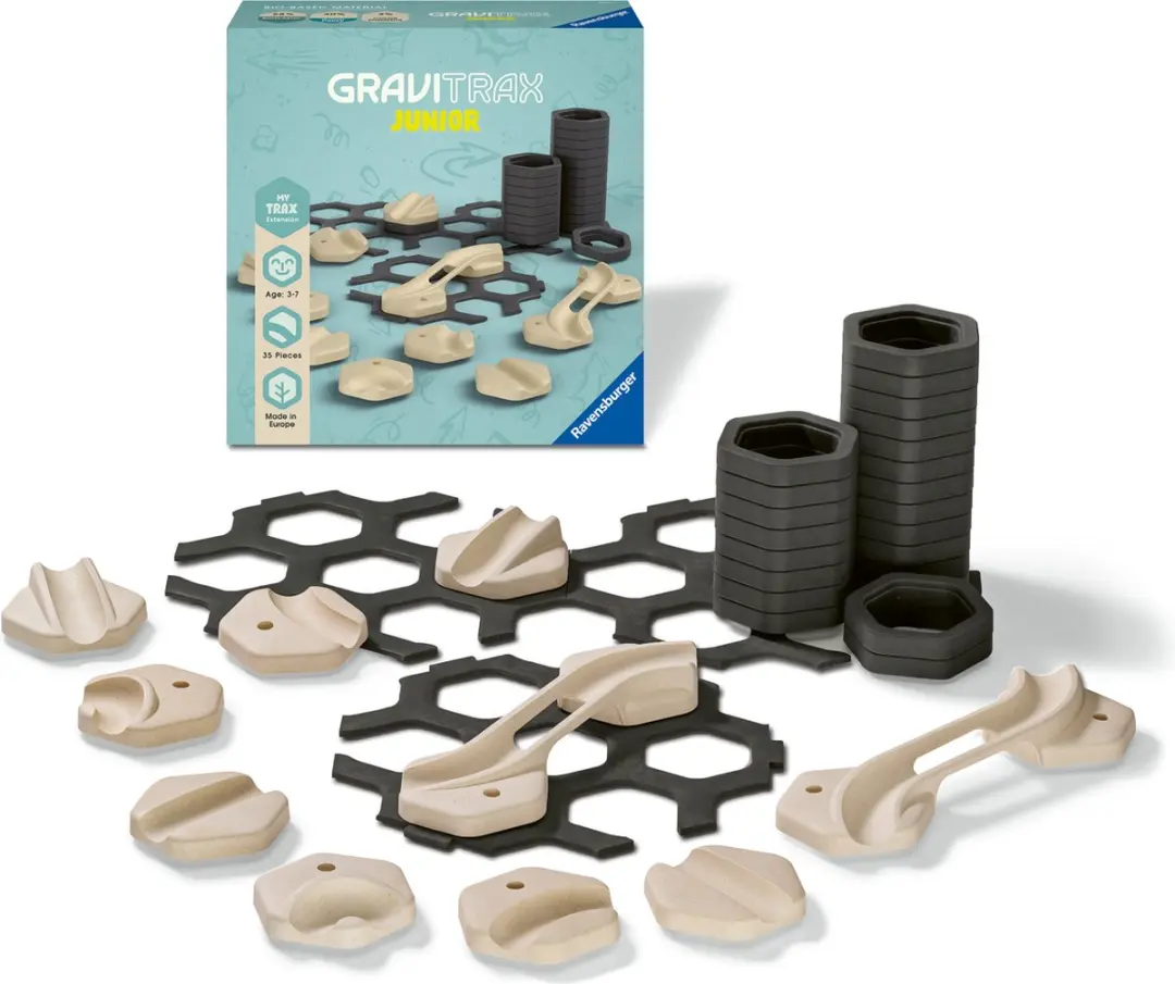 GraviTrax Junior Extension My Trax - Knikkerbaan - 182 Onderdelen - afbeelding 3 van 6