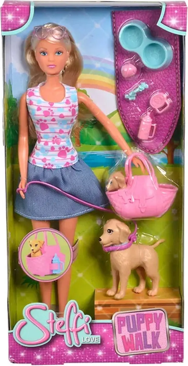 Simba Steffi Love Puppy Pop - Roze - afbeelding 3 van 6