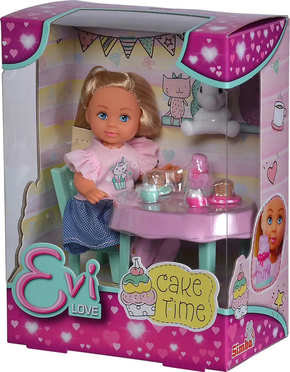 Simba Evi Love Cake Time Pop - Meerkleurig - afbeelding 2 van 6
