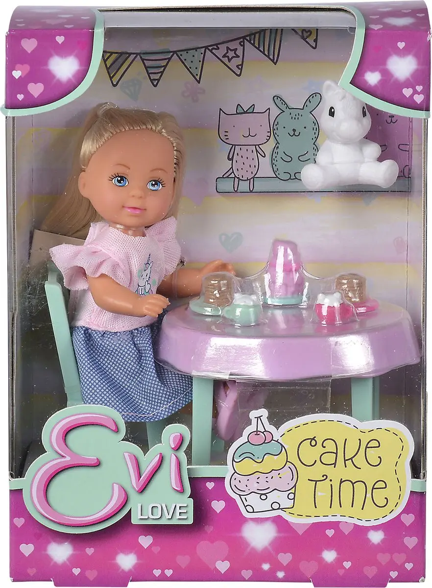 Simba Evi Love Cake Time Pop - Meerkleurig - afbeelding 4 van 6