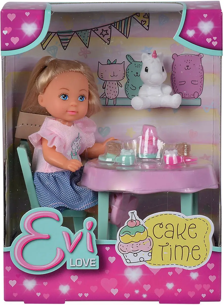 Simba Evi Love Cake Time Pop - Meerkleurig - afbeelding 5 van 6