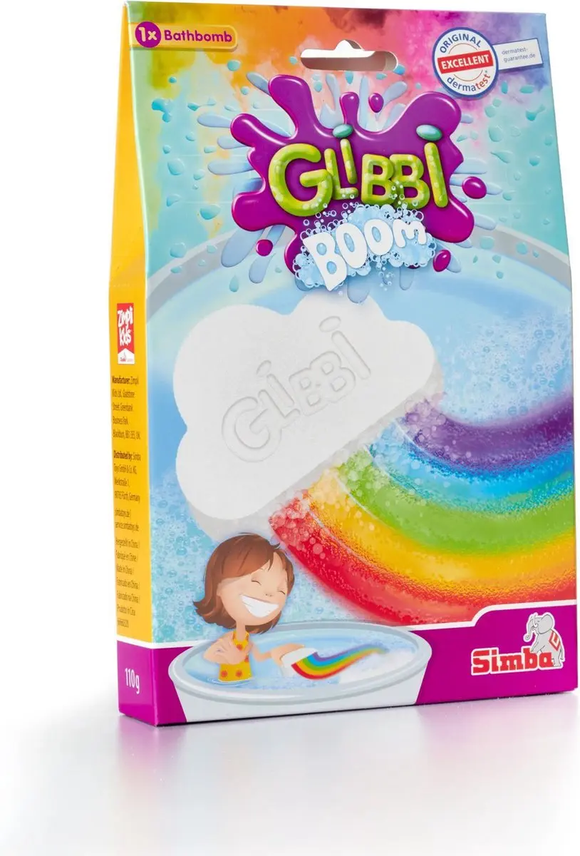 Simba Glibbi Boom Regenboog Badbom - 105953451 - Multicolor - afbeelding 3 van 6