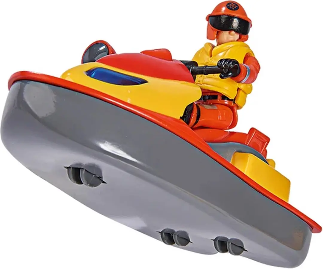 Simba Toys Sam Juno Jet Ski - Zwart/Grijs/Oranje/Geel - afbeelding 5 van 6