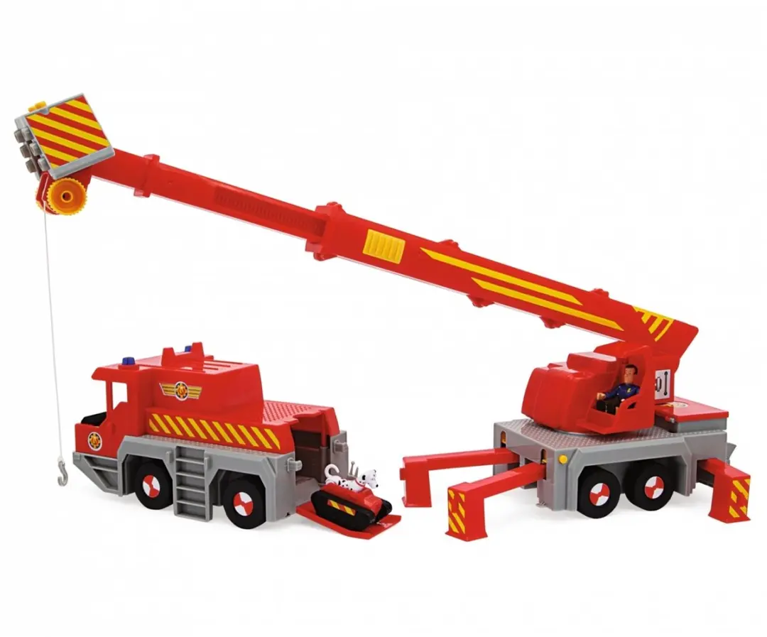 Simba Brandweerman Sam Reddingskraan 2in1 - Multicolor - afbeelding 2 van 6