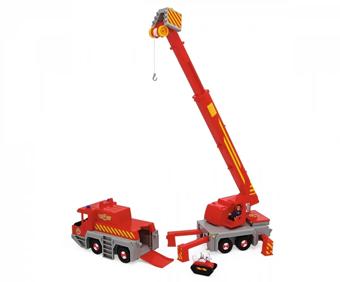 Simba Brandweerman Sam Reddingskraan 2in1 - Multicolor - afbeelding 3 van 6