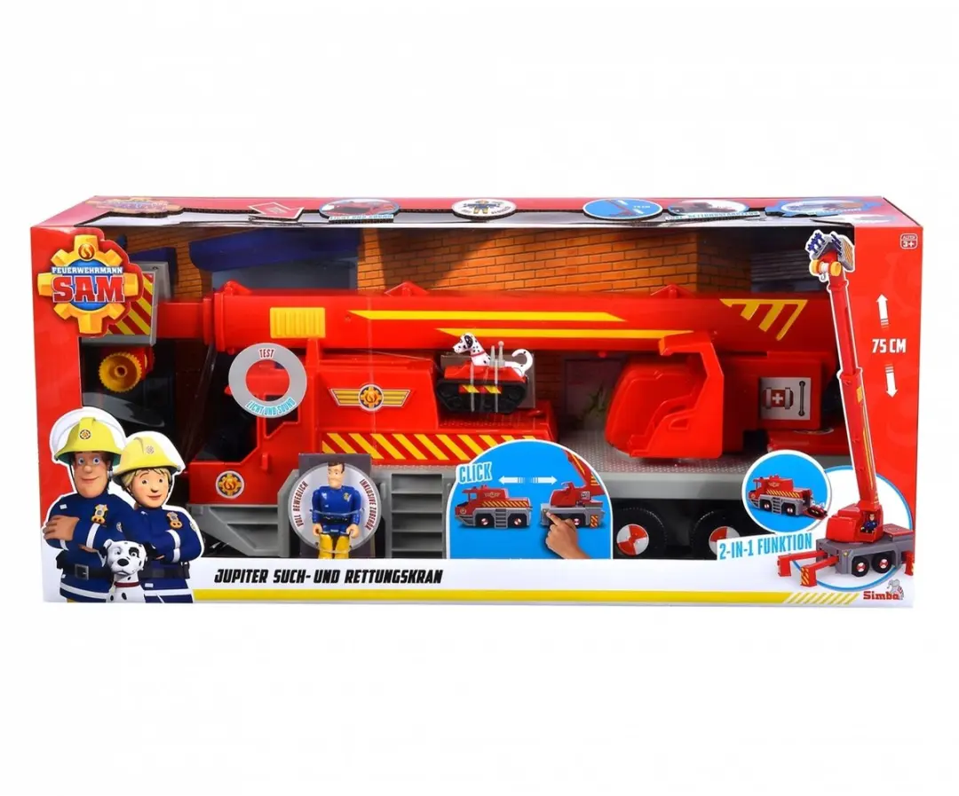 Brandweerman Sam Reddingskraan 2in1