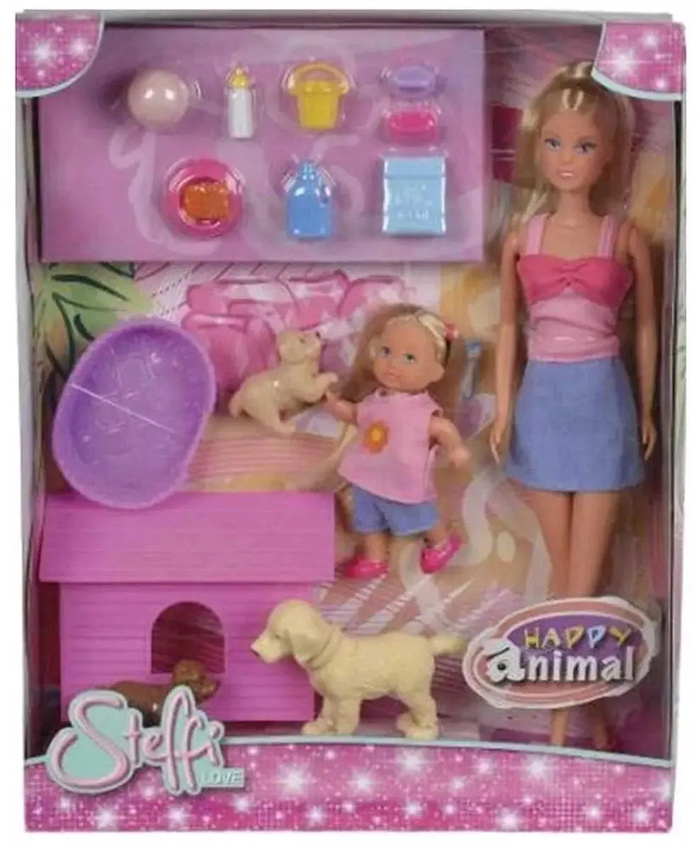 Simba Steffi Love Happy Animal Woordspel - Multicolor