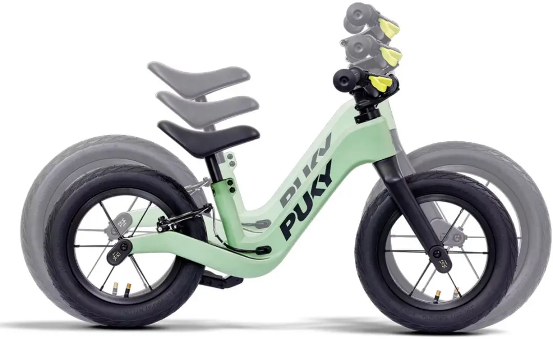 Puky Next Bundle 12 & 14 Loopfiets - 12" - Groen - afbeelding 2 van 3