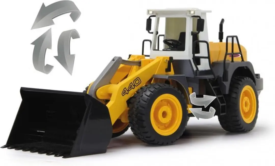 Jamara RC Wiellader 440 1:20 2,4GHz - Geel - afbeelding 4 van 6