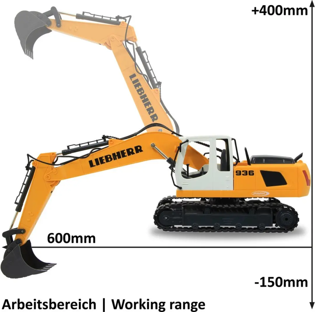 Jamara Liebherr R936 RC Graafmachine 1:20 - Multi