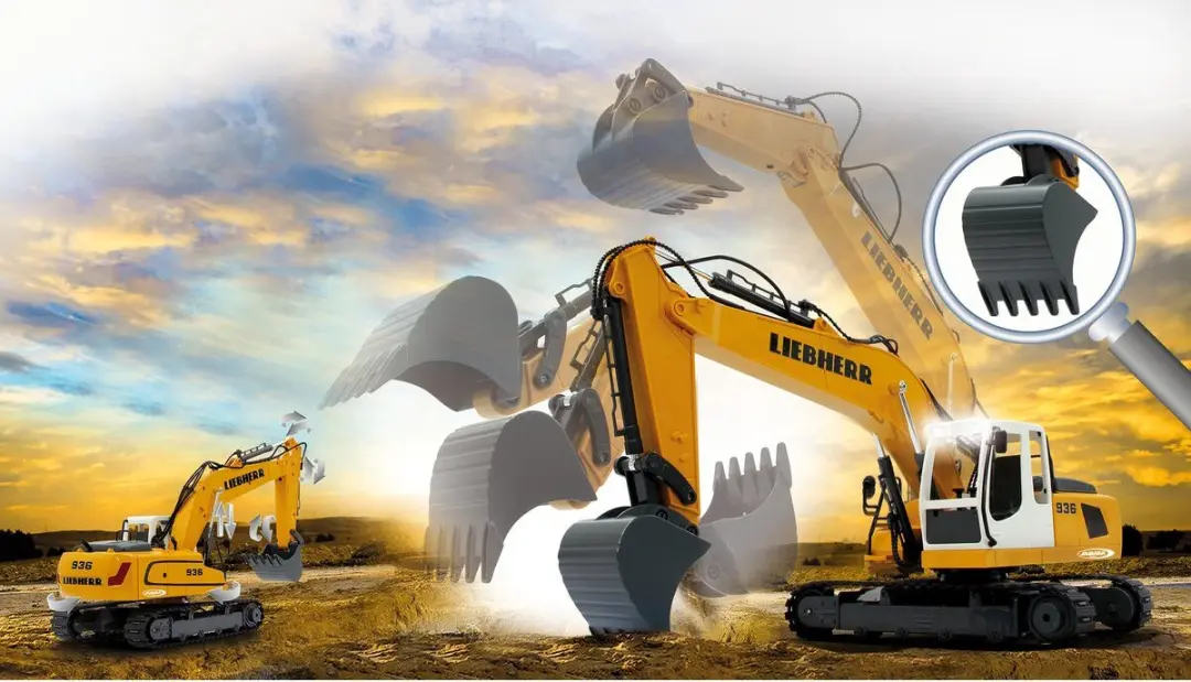 Jamara Liebherr R936 RC Graafmachine 1:20 - Multi