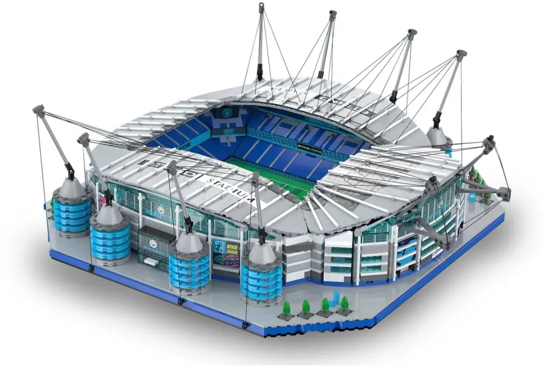 Jamara CaDA Bricks Manchester City FC Etihad Stadium 4473 Stuks - LED - afbeelding 4 van 5