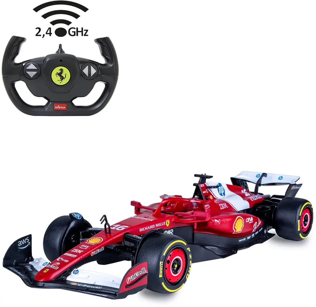 Jamara Ferrari SF-25 RC Auto 1:25 - 2,4GHz - Rood - afbeelding 2 van 2
