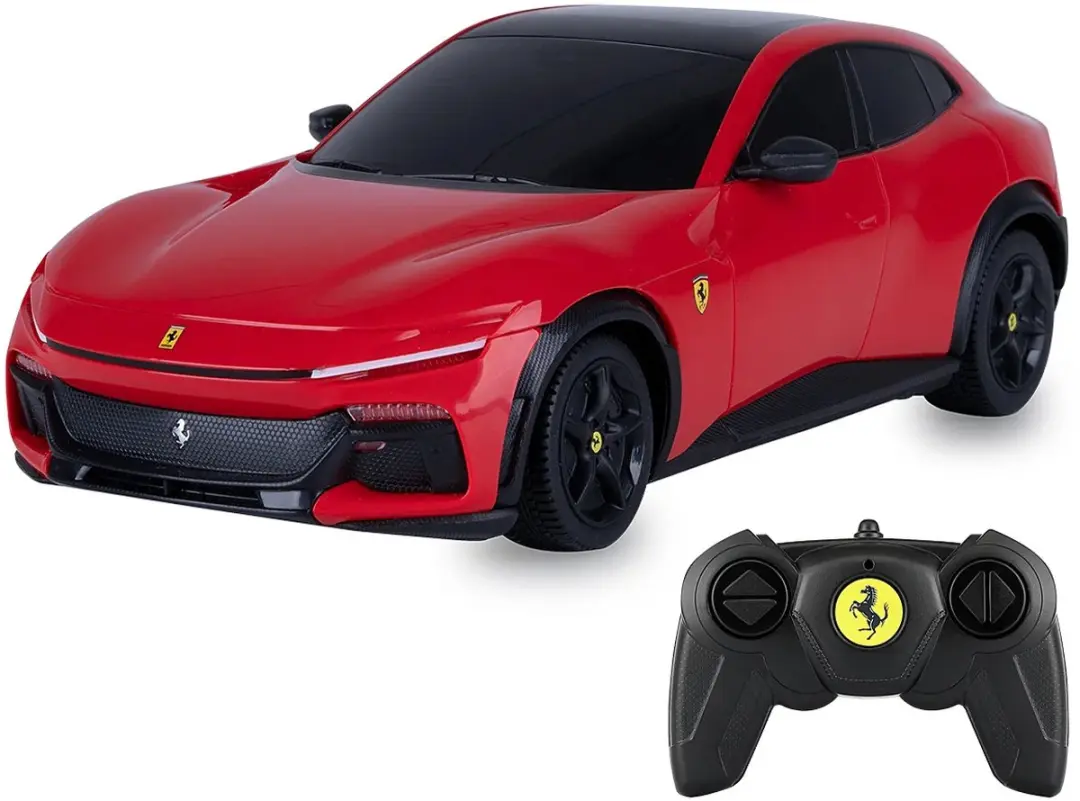 Jamara Ferrari Purosangue RC Auto 1:24 - 2,4GHz - Rood - afbeelding 5 van 5