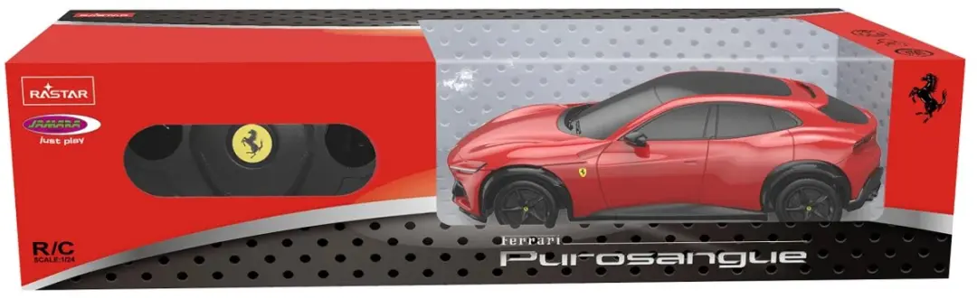 Jamara Ferrari Purosangue RC Auto 1:24 - 2,4GHz - Rood - afbeelding 2 van 5