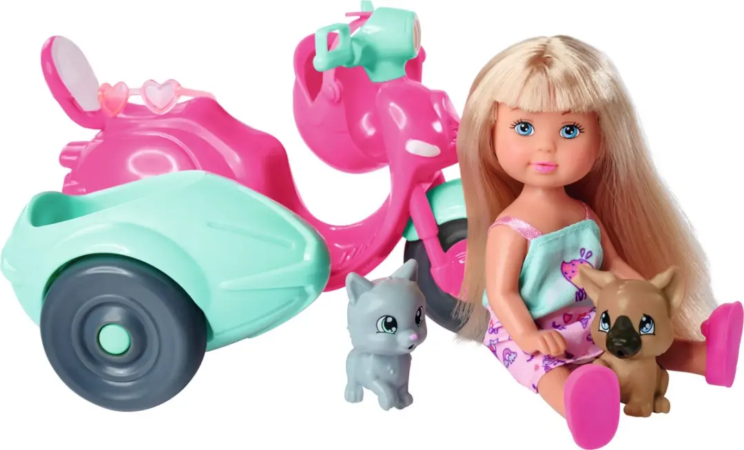 Simba Evi Love Scooter Friends - Meerkleurig - afbeelding 4 van 6