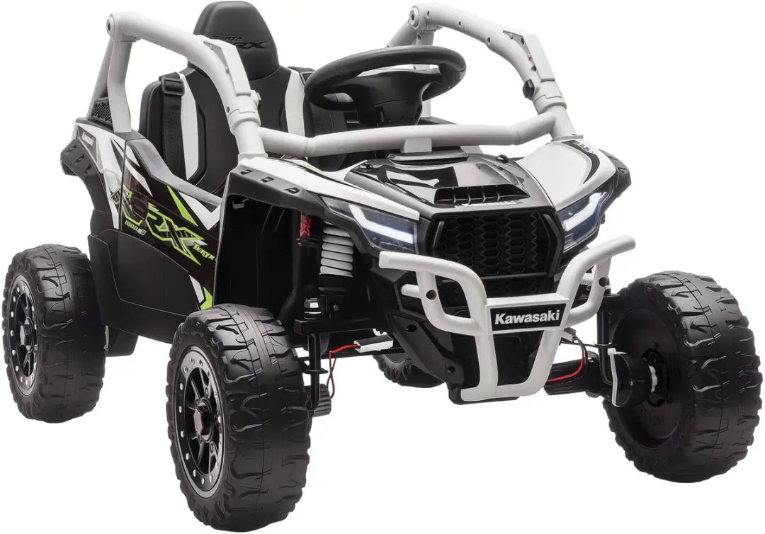 Aiyaplay Kids Electric UTV-Kunststof, Staal-100L x 64B x 56H cm-Grijs