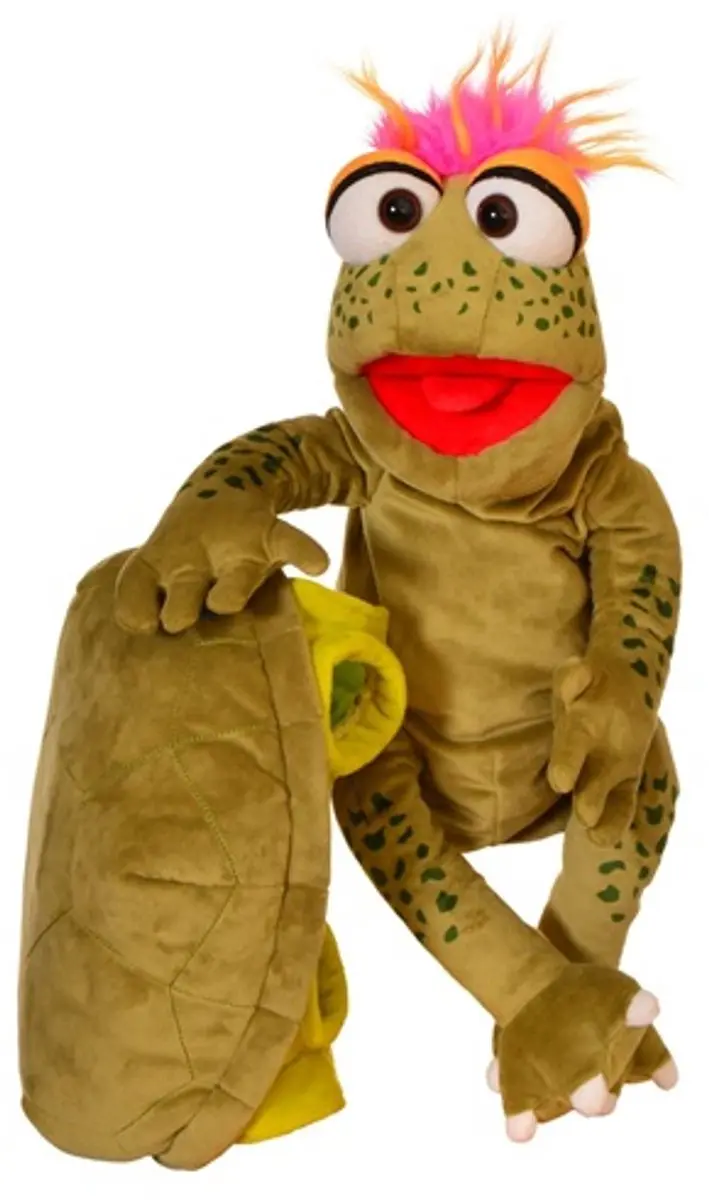 Living Puppets Handpop Slow Moe Schildpad 46cm