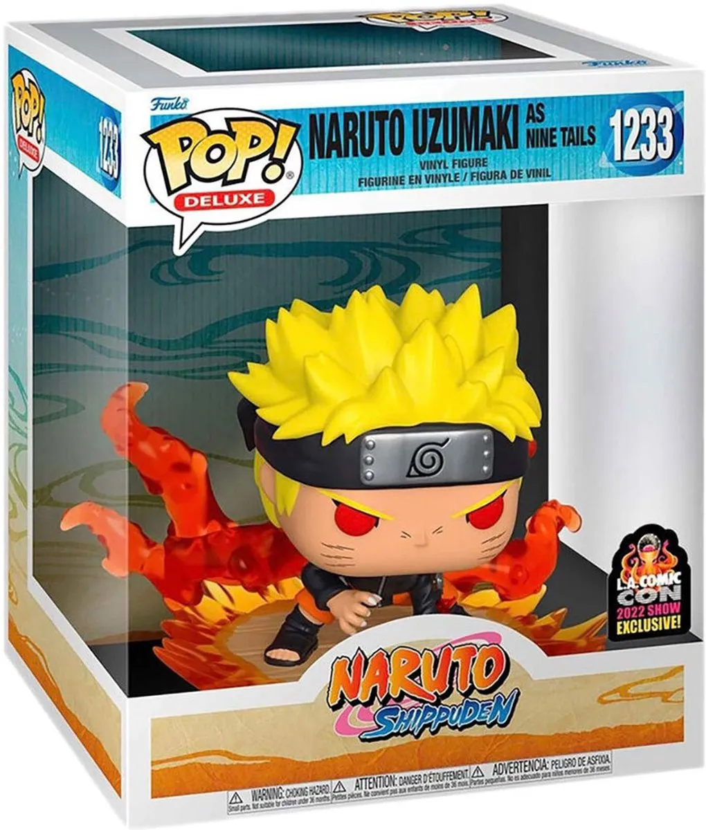 Funko Pop! Deluxe Naruto als Nine Tails Figuur - Naruto Shippuden